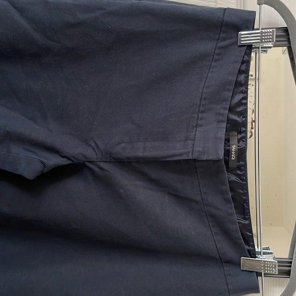 navy wide legged business pant - Picture 2 of 3